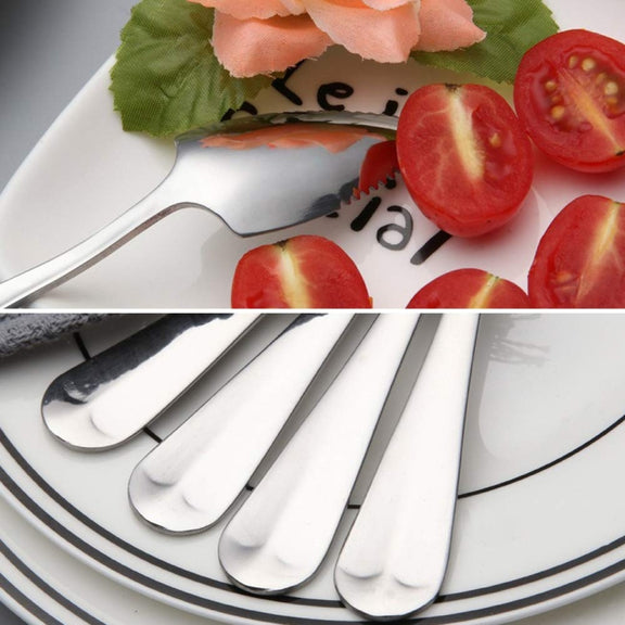 Stainless Steel Scraper Spoon Fruit Grapefruit Spoon Baby Digging Ball Spoon, Color: Gold