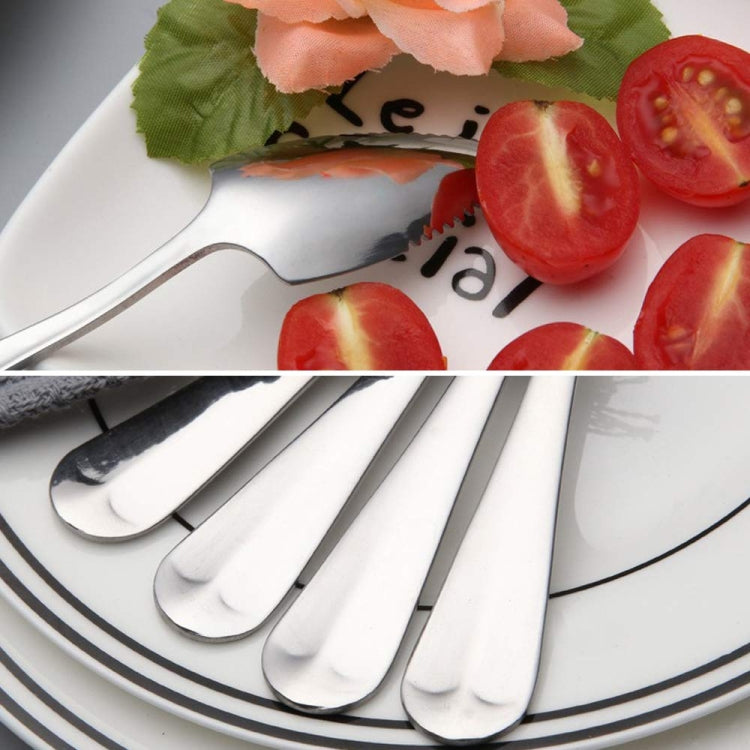 Stainless Steel Scraper Spoon Fruit Grapefruit Spoon Baby Digging Ball Spoon, Color: Gold