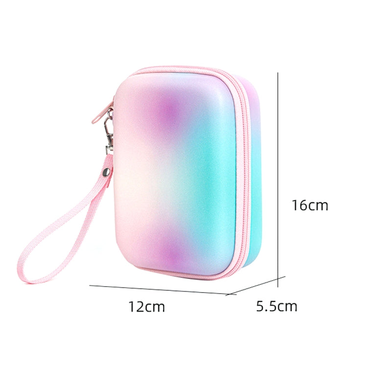 For FUJIFILM Instax Mini EVO / Link2 Printer Hard Shell EVA Storage Bag(Gradient Color) - Backpack by PMC Jewellery | Online Shopping South Africa | PMC Jewellery | Buy Now Pay Later Mobicred