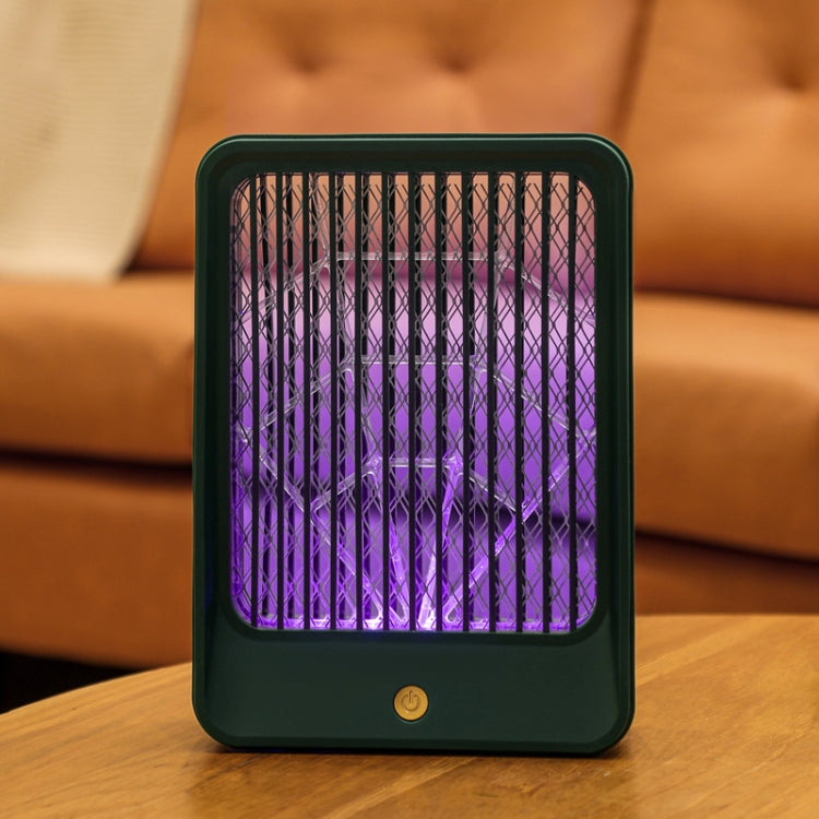 Household USB Wall Mounted Mosquito Killer Lamp, Style: Charge and Plug Dual-Use Green - Repellents by PMC TechLife | Online Shopping South Africa | PMC TechLife | Buy Now Pay Later Mobicred