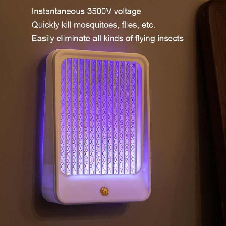 Household USB Wall Mounted Mosquito Killer Lamp, Style: Charge and Plug Dual-Use Green - Repellents by PMC TechLife | Online Shopping South Africa | PMC TechLife | Buy Now Pay Later Mobicred