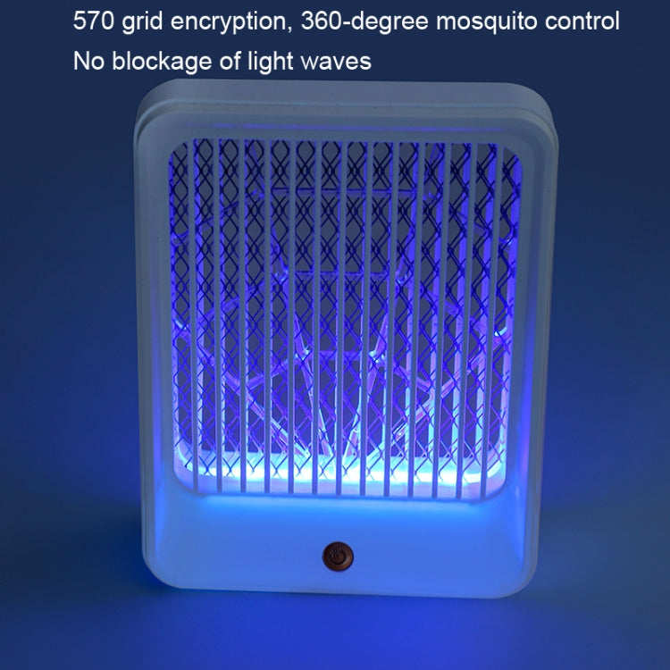 Household USB Wall Mounted Mosquito Killer Lamp, Style: Charge and Plug Dual-Use Green