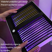 Mosquito Killer Lamp Household Fly Catchers, Style: Plug-in Model Black