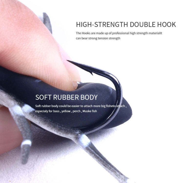 HENGJIA 8cm 7g Lua Spider Soft Bait Bionic Mimic Bait, Color: 5 Colors - Fishing Lures by HENGJIA | Online Shopping South Africa | PMC TechLife | Buy Now Pay Later Mobicred