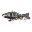 HENGJIA 10cm 24g Bionic Multi-Section Fish Bait Plastic Electroplating Fake Bait(3) - Fishing Lures by HENGJIA | Online Shopping South Africa | PMC TechLife | Buy Now Pay Later Mobicred
