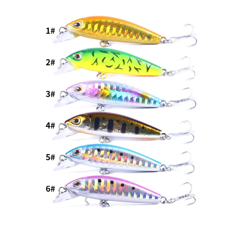 HENGJIA 5.5cm 6.6g Mino Luya Fake Bait Long Casting Sinking Bionic Lure(3) - Fishing Lures by HENGJIA | Online Shopping South Africa | PMC TechLife | Buy Now Pay Later Mobicred