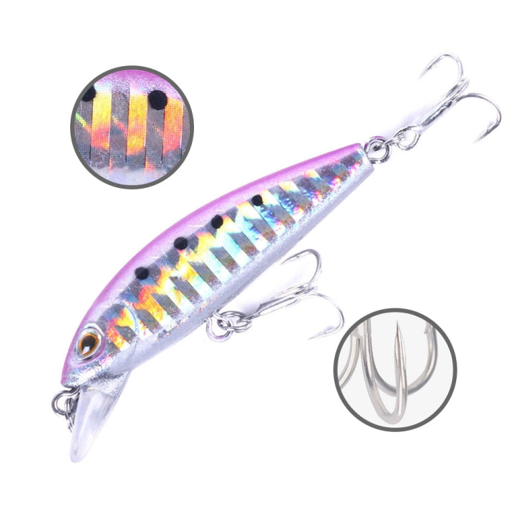 HENGJIA 5.5cm 6.6g Mino Luya Fake Bait Long Casting Sinking Bionic Lure(6) - Fishing Lures by HENGJIA | Online Shopping South Africa | PMC TechLife | Buy Now Pay Later Mobicred