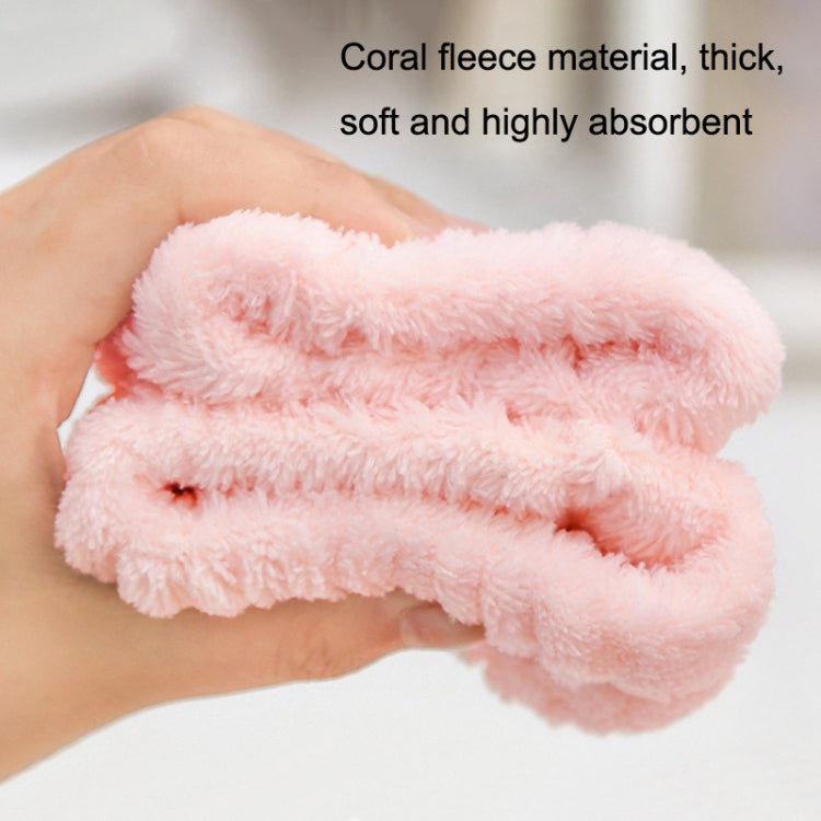 6pcs Washing Anti-Humidity Washing Face Wrist Strap Sports Sweat-Wiping Bracelet Sweat-Absorbing Sleeve(Pink) - free shipping - PMC Jewellery - Order now!