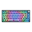 82 Keys Bluetooth Wireless 3-mode RGB Hot-plug Customized Mechanical Keyboard Kit(Black Transparent) - Other by PMC TechLife | Online Shopping South Africa | PMC TechLife | Buy Now Pay Later Mobicred