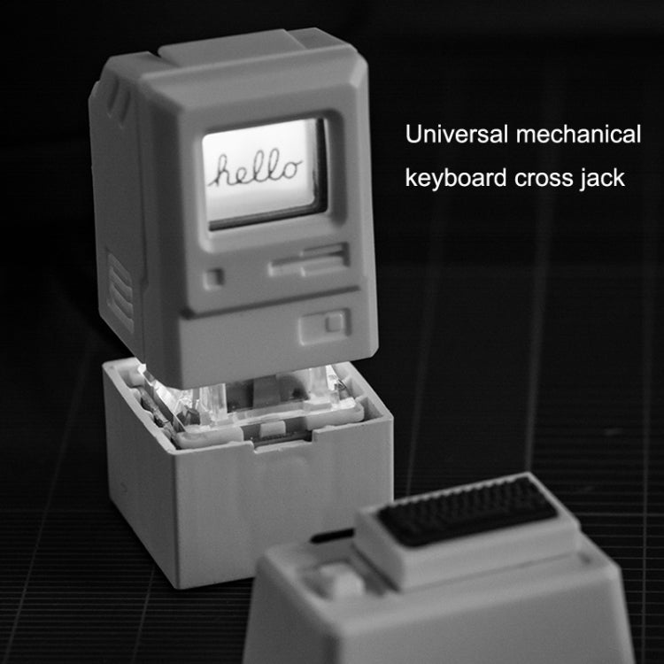 Mechanical Keyboard MAC Retro Light Transmission Keycap(White) - Other by PMC TechLife | Online Shopping South Africa | PMC TechLife | Buy Now Pay Later Mobicred