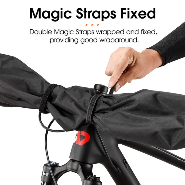 WEST BIKING Bicycle Handlebar Rain & Dust Protection Cover(Black) - free shipping - PMc TechLife - Order now!