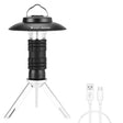 WEST BIKING Outdoor Lighthouse Camping Light LED Portable Magnetic Emergency Flashlight(Black) - Camping Lighting by WEST BIKING | Online Shopping South Africa | PMC TechLife | Buy Now Pay Later Mobicred