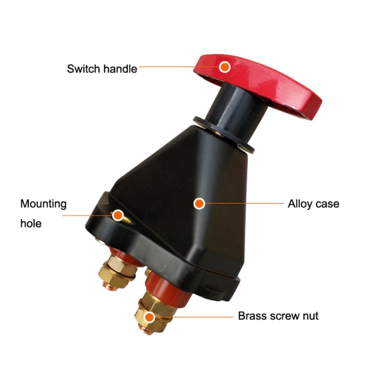 Ship Yacht Power Supply Power-off Switch Battery High Current Protection Control Switch - Car Switches by PMC TechLife | Online Shopping South Africa | PMC TechLife | Buy Now Pay Later Mobicred