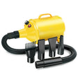 2100W Dog Dryer Stepless Speed Pet Hair Blaster Pet Water Blower 220V UK Plug(Pure Yellow) - Blower & Drying by PMC TechLife | Online Shopping South Africa | PMC TechLife | Buy Now Pay Later Mobicred