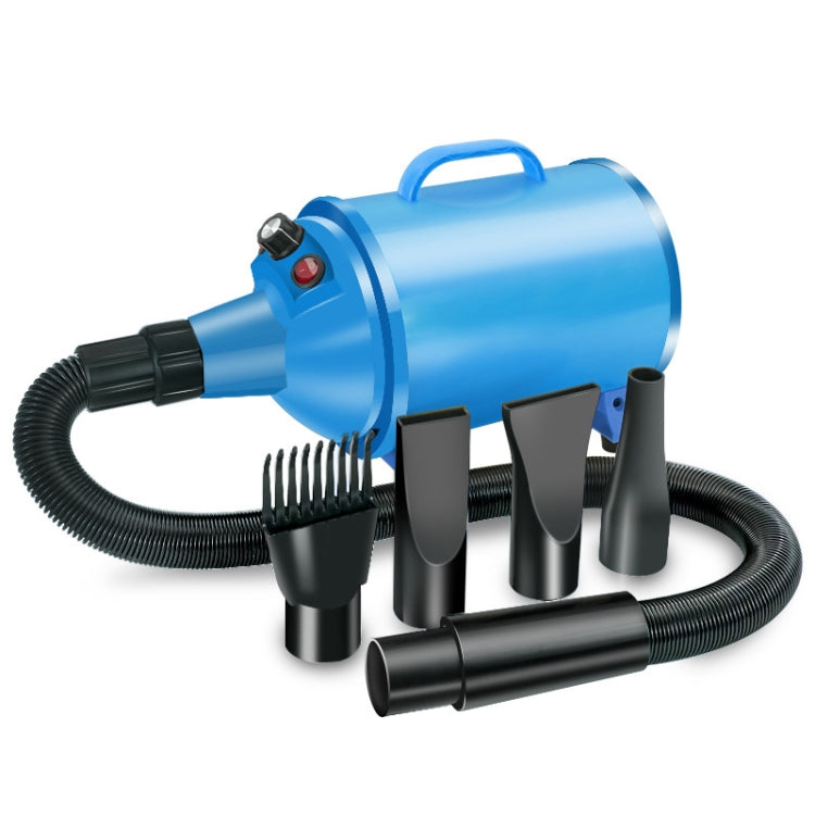 2100W Dog Dryer Stepless Speed Pet Hair Blaster Pet Water Blower 220V AU Plug(Pure Blue) - Blower & Drying by PMC TechLife | Online Shopping South Africa | PMC TechLife | Buy Now Pay Later Mobicred