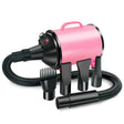2100W Dog Dryer Stepless Speed Pet Hair Blaster Pet Water Blower 110V US Plug(Black Pink) - Blower & Drying by PMC TechLife | Online Shopping South Africa | PMC TechLife | Buy Now Pay Later Mobicred