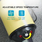 2100W Dog Dryer Stepless Speed Pet Hair Blaster Pet Water Blower 220V EU Plug(Green)