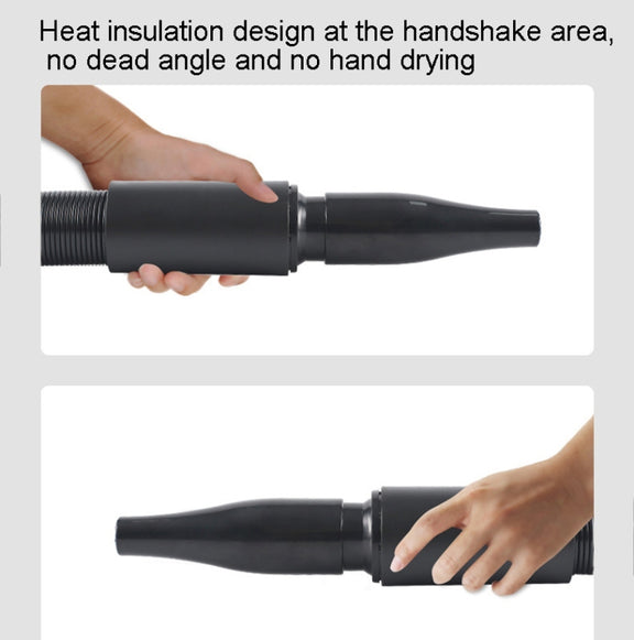 2100W Dog Dryer Stepless Speed Pet Hair Blaster Pet Water Blower 220V AU Plug(Green)