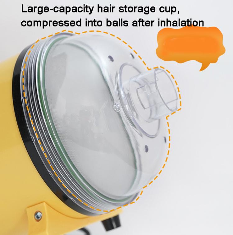 2100W Dog Dryer Stepless Speed Pet Hair Blaster With Vacuum Cleaner 220V UK Plug(Pure Yellow) - free shipping - PMC TechLife - Order now!