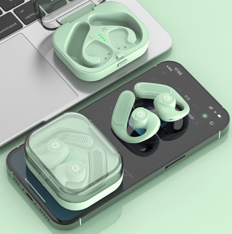 K23  TWS Hanging Ear Earphones Air Conduction Bluetooth Headset(Green) - free shipping - PMC Jewellery - Order now!