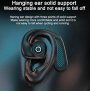 K23  TWS Hanging Ear Earphones Air Conduction Bluetooth Headset(Sky Blue)