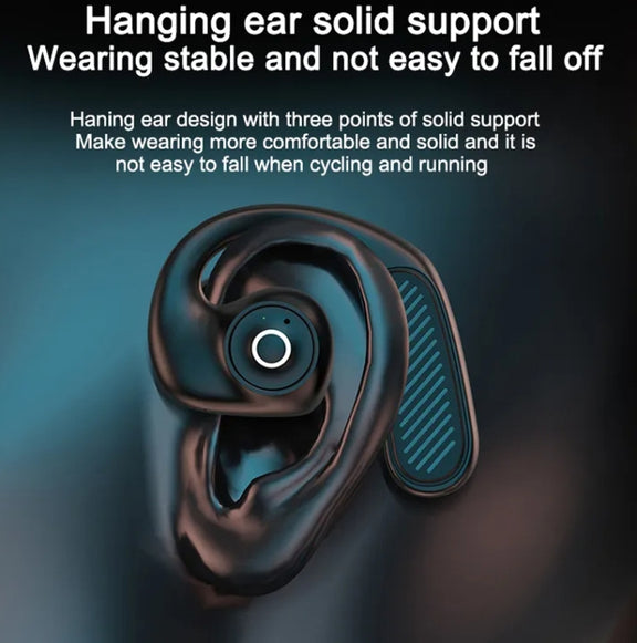 K23  TWS Hanging Ear Earphones Air Conduction Bluetooth Headset(Sky Blue)