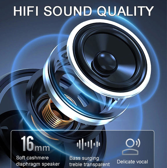 K23  TWS Hanging Ear Earphones Air Conduction Bluetooth Headset(Sky Blue)