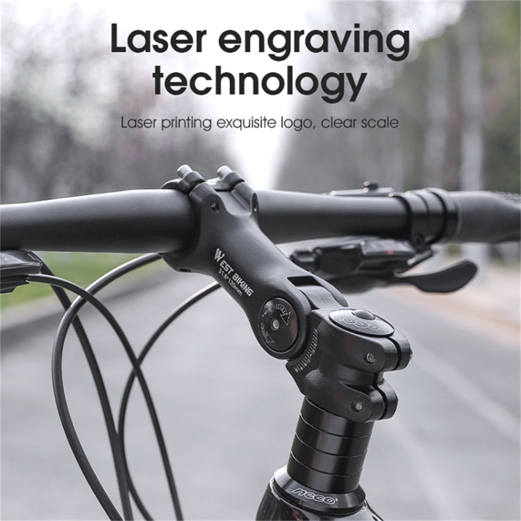 WEST BIKING Mountain Bike Adjustable Handlebar Angle Riser Handlebar Lift Accessories 25.4x100mm - Maintenance tools by WEST BIKING | Online Shopping South Africa | PMc TechLife | Buy Now Pay Later Mobicred