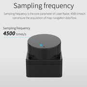 Yahboom Lidar ROS2 Robot SLAM Mapping Navigation Ranging TOF(MS200)