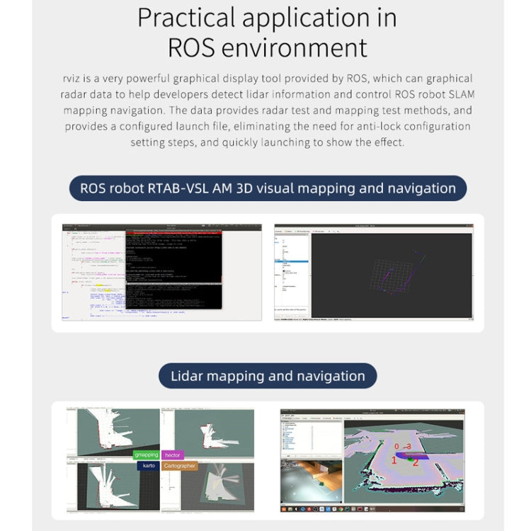 Yahboom Lidar ROS2 Robot SLAM Mapping Navigation Ranging TOF(MS200) - free shipping - PMC Jewellery - Order now!