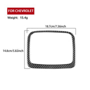 For Chevrolet Malibu 2016-2024 Left-hand Drive Reading Light Frame Decoration Sticker(Red)