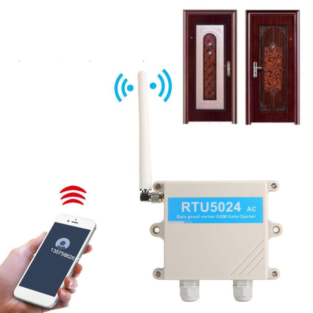 RTU5024 AC100-240V Water-resistant Box Version Garage Opener GSM Module