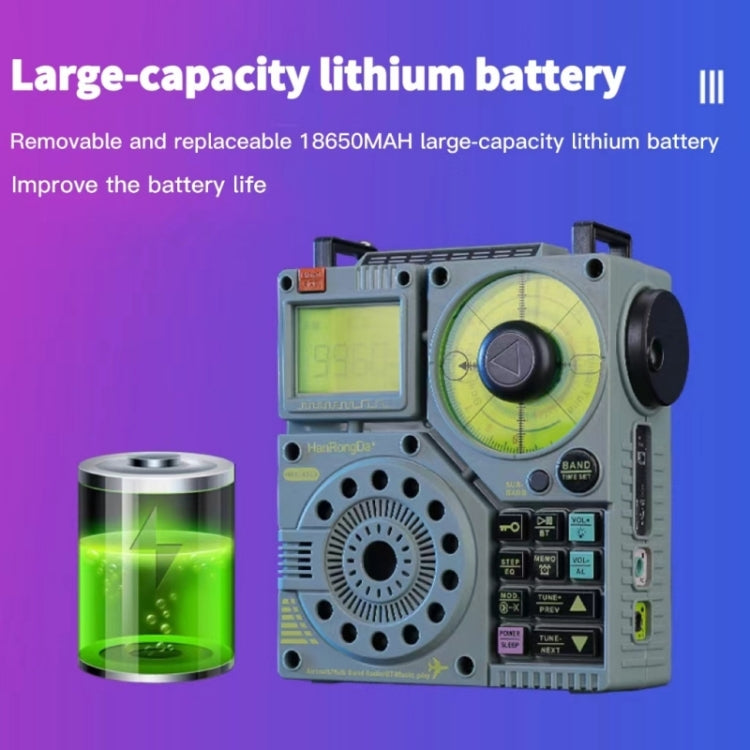 HanRongda HRD-A320 High Performance Multi-band Bluetooth Card Flashlight Lighting SOS Alert Radio - free shipping - PMC Jewellery - Order now!