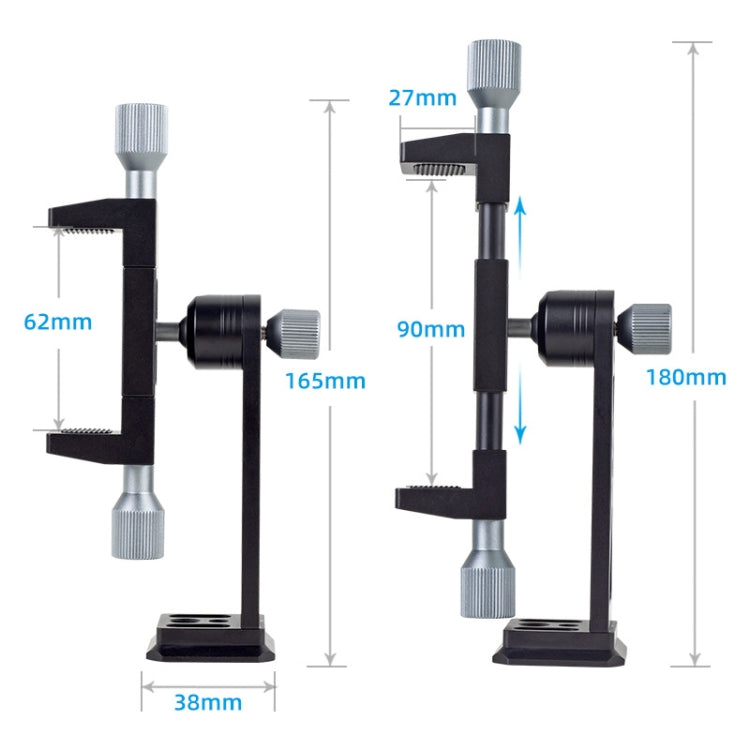 XILETU Metal Swivel Cold Shoe Mobile Phone Clip Photography Fixed Tripod - Other Accessories by XILETU | Online Shopping South Africa | PMC Jewellery | Buy Now Pay Later Mobicred