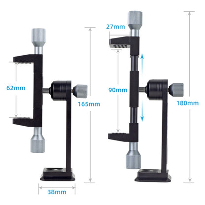 XILETU Metal Swivel Cold Shoe Mobile Phone Clip Photography Fixed Tripod - Other Accessories by XILETU | Online Shopping South Africa | PMC Jewellery | Buy Now Pay Later Mobicred