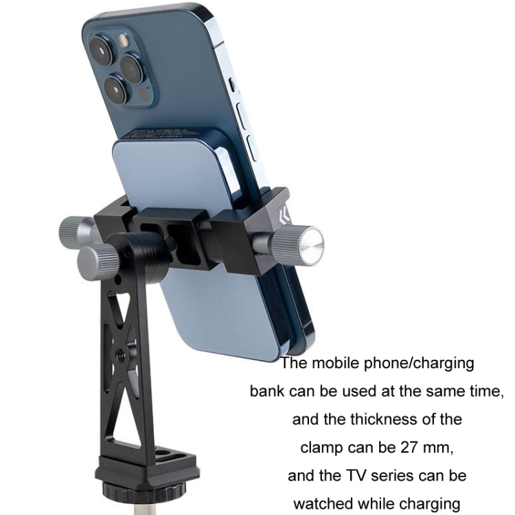 XILETU Metal Swivel Cold Shoe Mobile Phone Clip Photography Fixed Tripod - Other Accessories by XILETU | Online Shopping South Africa | PMC Jewellery | Buy Now Pay Later Mobicred