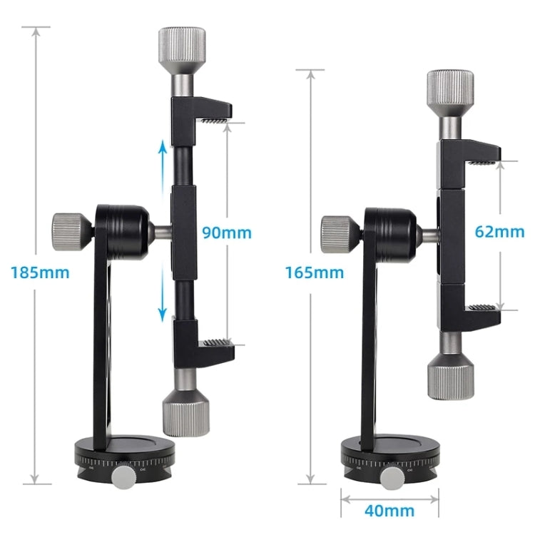 Cimapro Rotating Mobile Phone Clip Live Tripod Photography Stand(CP-5) - free shipping - PMC Jewellery - Order now!