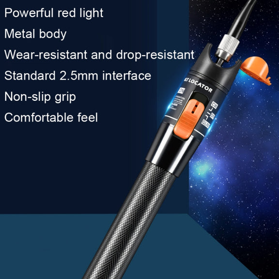 50MW Fiber Red Light Test Pen Red Light Sources Through Optical Pen Optical Fiber Detection