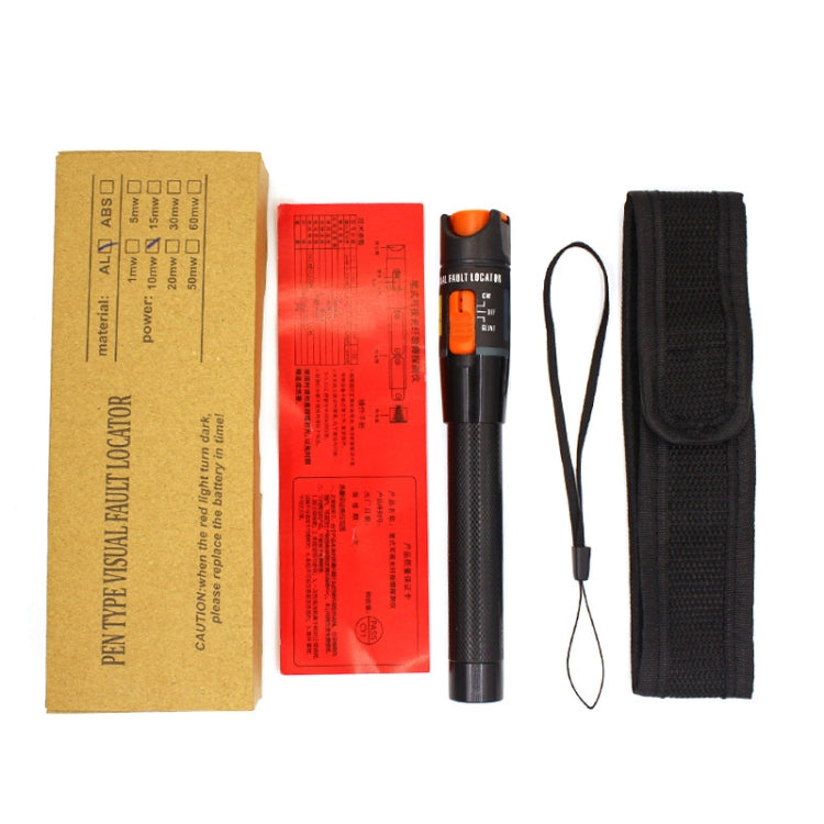 30MW Fiber Red Light Test Pen Red Light Sources Through Optical Pen Optical Fiber Detection