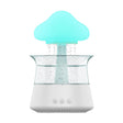 CH06 300ml Rain Humidifier Mushroom Cloud Colorful Night Lamp Aromatherapy Machine, Style: Without Remote Controller(White) - free shipping - PMC TechLife - Order now!