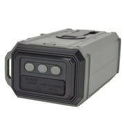 HanRongda HRD-905 Solar Charging LED Lighting Generation Disaster Prevention Emergency Full Band Radio(Army Green)