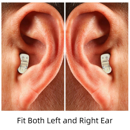 AN127 Invisible In-Ear Hearing Aid Sound Amplifier For The Elderly And Hearing Impaired(Skin Color Left Ear) - free shipping - PMC Jewellery - Order now!