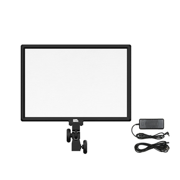 Pixel P50 Dual Color Temperature Flat Panel Fill Light 45W Soft Outdoor Shooting Fill Light For Straight Photography(Lamp+EU Plug Adapter)