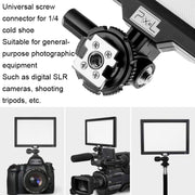 Pixel P50 Dual Color Temperature Flat Panel Fill Light 45W Soft Outdoor Shooting Fill Light For Straight Photography(Lamp+AU Plug Adapter)
