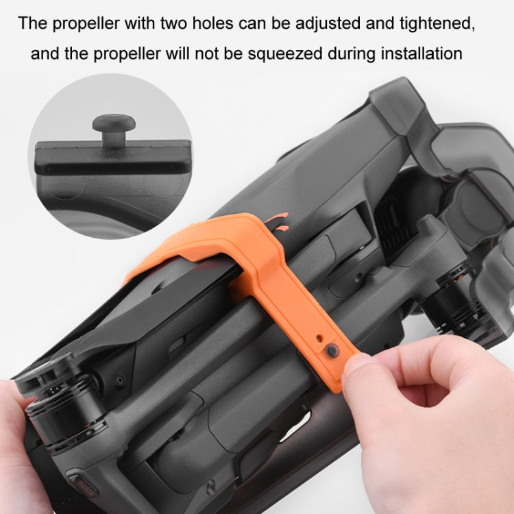 For DJI Mavic 3PRO BRDRC 2 In 1 Lens Cover Gimbal Protective Cover Propeller(Transparent Gray) - free shipping - PMC TechLife - Order now!
