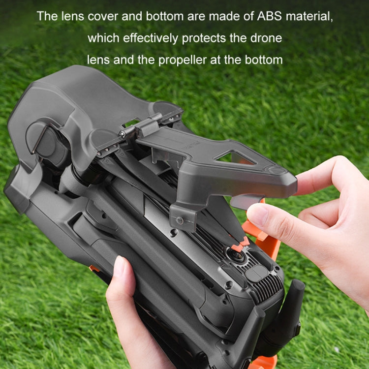 For DJI Mavic 3PRO BRDRC 2 In 1 Lens Cover Gimbal Protective Cover Propeller(Transparent Gray) - free shipping - PMC TechLife - Order now!