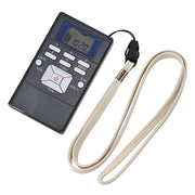 HanRongda HRD-109 Portable Mini FM Radio Conference Receiver(Silver Gray)