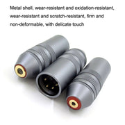 4 Core XLR to 2.5mm Amplifier Balance Female Headphone Adapter