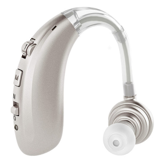 USB Charging Earhook Noise Reduction Hearing Aid Sound Amplifier(Silver) - Hearing Aids by PMC Jewellery | Online Shopping South Africa | PMC Jewellery | Buy Now Pay Later Mobicred