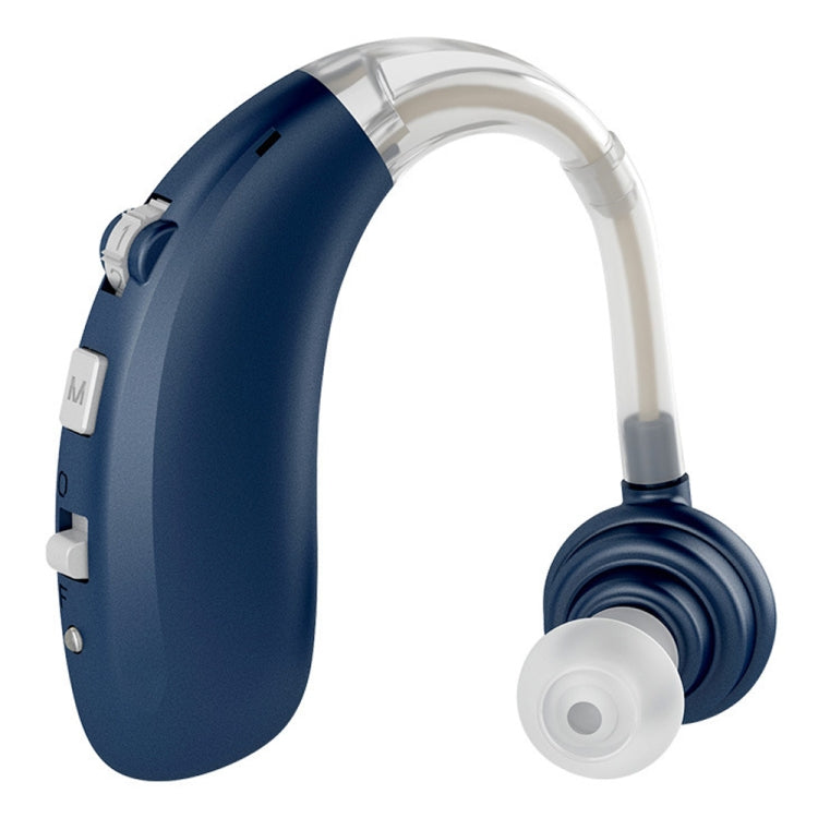 USB Charging Earhook Noise Reduction Hearing Aid Sound Amplifier(Blue) - Hearing Aids by PMC TechLife | Online Shopping South Africa | PMC TechLife